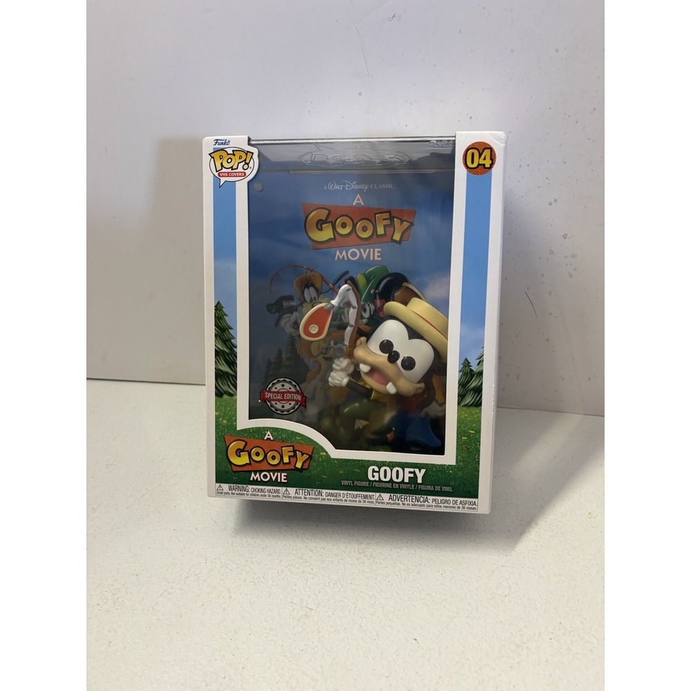 Funko Pop Vinyl VHS Cover Disney A Goofy Movie Goofy #04